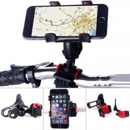 2019 nowy 360 obrót rower kierownica rowerowa i motocyklowa uchwyt do montażu na uchwyt na telefon do iphone Samsung GPS