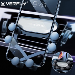 Uniwersalny Gravity uchwyt samochodowy uchwyt na telefon uchwyt samochodowy na odpowietrznik uchwyt samochodowy do iPhone 8 X XS