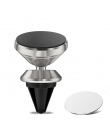 360 obrót Air Vent uchwyt samochodowy na telefon dla Xiao mi mi 9 czerwony mi uwaga 7 magnetyczny uchwyt do telefonu do telefonu