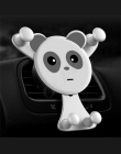 Olaf samochodu uchwyt smartphone stojak na telefon komórkowy Smiley twarz niedźwiedź uniwersalny do nawiewu czujnik grawitacji t