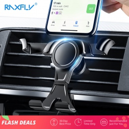 RAXFLY grawitacja telefon samochodowy uchwyt na telefon w samochodzie Air Vent uniwersalny uchwyt na telefon dla uchwyt na telef