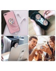 Palec uchwyt do telefonu Bling powietrza torba diament smartfon Stander dla iPhone Samsung uniwersalny rozszerzający się stenty 