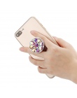 Palec uchwyt do telefonu Bling powietrza torba diament smartfon Stander dla iPhone Samsung uniwersalny rozszerzający się stenty 