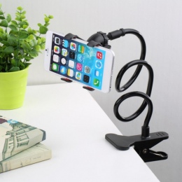 Uniwersalny leniwy uchwyt na telefon komórkowy typu "gęsia szyja" stojak uchwyt stenty elastyczne łóżko biurko stół klips wsporn