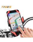 TIQUS 360 stopni regulowany uchwyt na telefon komórkowy motocykl/rower kierownica do wszystkich smartfonów do montażu na GPS row
