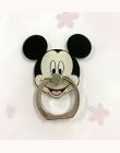New Arrival 1 sztuka Mickey Minnie uchwyt na telefon komórkowy pierścień Cute Cartoon ABS uchwyt na palec stojak na Smartphone w