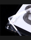 1 sztuk małe niezależne przezroczyste kreatywne ramka na zdjęcia pleksi magnetyczna ramka na zdjęcia wizytówki uchwyt na YYY9718