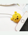 Sprzedaż hurtowa gniazdo samochodowe uchwyt na telefon Cartoon Protector kabel Saver pokrywa Coque dla iPhone 8 Plus 5 5S SE 5C 