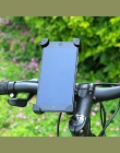 Rower kierownica rowerowa i motocyklowa uchwyt do montażu na uchwyt na telefon z silikonową opaską dla Iphone Samsung XIAOMI GPS