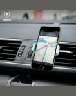 Baseus uchwyt samochodowy na telefon dla iPhone X 8 Samsung Air Vent uchwyt do samochodu na telefon do telefonu w samochodzie te