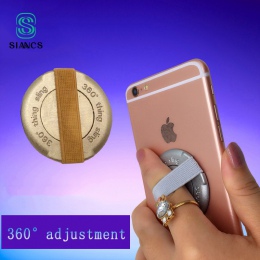 SIANCS antypoślizgowe uchwyt na telefon do iPhone X Samsung huawei telefon komórkowy procy chwyt elastyczny pasek opaska na stoj