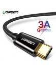 Ugreen USB typu C kabel do Samsung S9 S8 szybkie ładowanie telefon komórkowy typu C przewód ładowania USB C kabel do Xiaomi mi9 