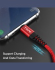 TOPK AN42 3A szybkie ładowanie 3.0 kabel USB typu C do xiaomi Redmi Note 7 szybkie ładowanie typu C kabel do Samsung S9 S10 Plus