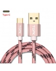TOPK USB typu C kabel do Xiaomi czerwony mi uwaga 7 mi 9 szybkie ładowanie synchronizacja danych USB C kabel do Samsung Galaxy S
