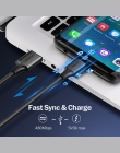 Ugreen USB typu C kabel do Xiaomi Redmi Note 7 mi9 kabel USB C do Samsung S9 kabel szybkiego ładowania USB-C telefon komórkowy p