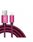 20 cm 1 m 2 m 3 m danych kabel USB do ładowania dla iPhone 6 s 6 s 7 8 plus Xs Max XR X 10 5S iPad Nylon szybkie ładowanie pocho