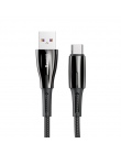 Baseus szybkie ładowanie USB typu C C kabel 5A dla Huawei Lite Pro USB do ładowania kabel do Huawei P20