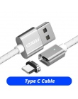 FONKEN kabel magnetyczny szybkie ładowanie magnes Micro USB i kabel typu C do synchronizacji danych kable telefoniczne szybkie ł