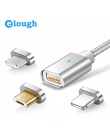 Elough E04 kabel magnetyczny dla iPhone Samsung Xiaomi Micro USB typu C kabel do szybkiego ładowania telefonu komórkowego magnes