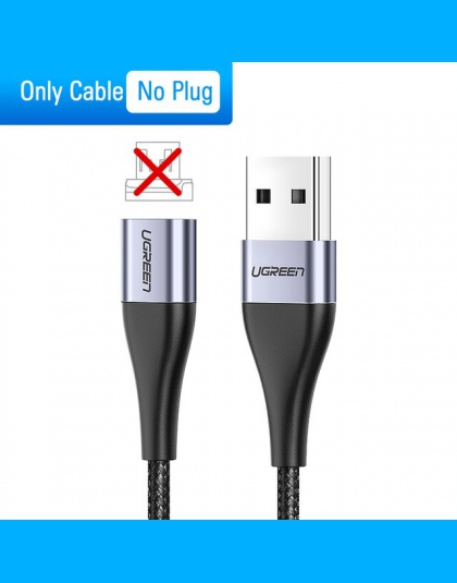 Ugreen magnetyczny kabel USB szybkie ładowanie kabel USB typu C magnes ładowarka do ładowania danych Micro USB kabel do telefonu