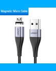 Ugreen magnetyczny kabel USB szybkie ładowanie kabel USB typu C magnes ładowarka do ładowania danych Micro USB kabel do telefonu
