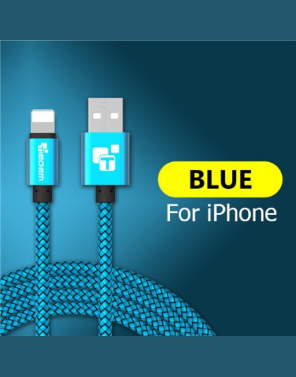Tiegem USB kabel do iPhone 7 8 6 5 6 s S 5 se plus X XS MAX XR kabel szybkie ładowanie kabel do telefonu komórkowego kabel kabel