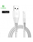 FLOVEME dla oświetlenie kabel USB ładowarka przewód o wysokiej wytrzymałości kabel USB do ładowania dla Apple iPhone Xs Max XR X