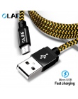 OLAF kabel Micro USB 1 m 2 m 3 m szybkie ładowanie USB kabel do transmisji danych dla Samsung S6 S7 Xiaomi 4X LG tabletu z syste