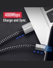 Suntaiho 2.4A kabel USB do ładowarka do iPhone’a Xs Max xr x 7 8 6 plus 6 s do oświetlenia szybki kabel ładowania ładowarki do t