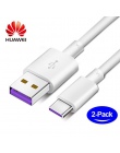 Huawei USB 5A kabel typu C P30 P20 Pro lite Mate20 10 Pro P10 Plus lite USB 3.1 typu C oryginalne Supercharge Super ładowarka ka