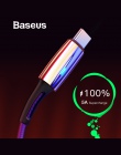 Baseus 5A USB typu C kabel do Huawei Mate 20 Pro P20 Lite Supercharge USB C szybki kabel do ładowania typu C kabel do Huawei P30