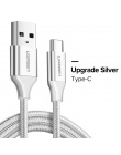 Ugreen USB typu C kabel USB C szybki kabel danych do ładowania do Samsung Galaxy S9 S8 Plus kabel do ładowarki telefonu dla Xiao