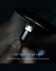 Baseus oświetlenie LED Micro USB kabel do Xiaomi Redmi 4X uwaga 4 5 odwracalne Micro USB kabel ładowania do Samsunga S7 telefon 