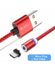 Magnetyczna ładowarka Micro kabel USB RAXFLY magnes przewód zasilający do Samsung S7 S6 Redmi Note 5 kabel magnetyczny ładowania
