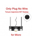 Cafele nowy LED magnetyczny kabel USB dla iPhone Micro USB kabel USB C magnes ładowarka Nylon Cabo do Samsung Xiaomi Huawei