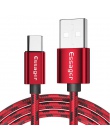 Essager USB typu C kabel 3 m do Samsung Xiaomi Redmi Note 7 K20 Pro telefon komórkowy szybkie ładowanie USBC typu c przewód USB-