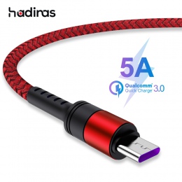 5A Supercharge USB typu C kabel do Huawei P20 Lite P30 Pro szybkie szybkie ładowanie ładowarka kabel USB C do Samsung S10 s9 USB