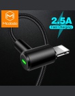 Kabel USB MCDODO dla iPhone LED szybkie ładowanie danych przewód do iPhone'a XS MAX X XR 8 7 6 Plus 5 6 s s komórkowy USB kabel 