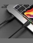ROCK 3.1A o wysokiej wytrzymałości kabel USB do Apple iPhone X XS 8 7 6 Plus szybkie ładowarka kabel do transmisji danych charge