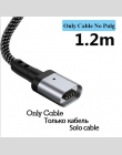 Magnetyczny kabel usb do ładowania kabel magnetyczny Micro USB C kabel typu C szybkie ładowanie dla iphone oświetlenie USB typu 