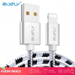 RAXFLY kabel USB do telefonu iPhone XS Max XR USB do synchronizacji danych kable ładowarka do telefonu drutu dla iPhone X 8 7 pl