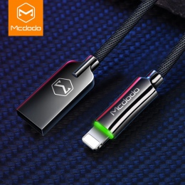 MCDODO automatyczne rozłączenie szybkie ładowanie dla kabel USB do iPhone'a dla iPhone XS MAX X kabel do transmisji danych dla i