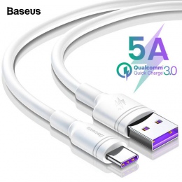Baseus 5A USB typu C kabel do Huawei Mate 20 10 P30 P20 P10 Pro Lite P inteligentny USBC typu C kabel do szybkiego ładowania USB