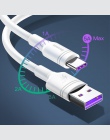 Baseus 5A USB typu C kabel do Huawei Mate 20 10 P30 P20 P10 Pro Lite P inteligentny USBC typu C kabel do szybkiego ładowania USB