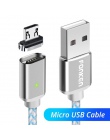 FONKEN kabel magnetyczny Micro USB typu C magnes kabel do telefonu szybka ładowarka USB przewód zasilający do Samsung Xiaomi Hua