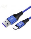 H & A 3A typu C szybka ładowarka kabel do Huawei P20 lite USB typu C szybkie kabel danych do ładowania dla Huawei Mate 10 20 pro