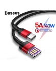 Baseus aktualizacji specjalne odwracalne kabel USB typu C do Samsung Galaxy note 9 S9 S8 Plus USB C szybkie ładowanie cabo USB