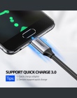 Ugreen USB 3.1 typu C do kabla USB C do Samsung S9 S8 uwaga 9 8 60 W PD szybkie ładowanie 4.0 USB-C szybka ładowarka kabel do Ma