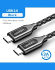 Ugreen USB 3.1 typu C do kabla USB C do Samsung S9 S8 uwaga 9 8 60 W PD szybkie ładowanie 4.0 USB-C szybka ładowarka kabel do Ma