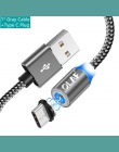 OLAF kabel magnetyczny 3A szybkie ładowanie Micro kabel USB typu C do iPhone Samsung Xiaomi USB-C magnes ładowarka danych kable 